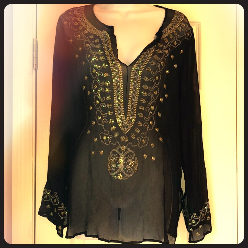 Women’s Silk cover up. Size M